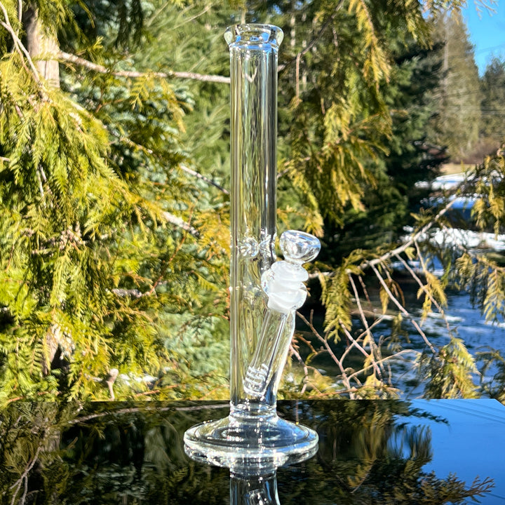 11" Straight Bong Glass Pipe Mary Jane's Glass