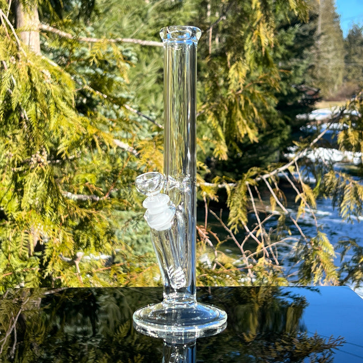 11" Straight Bong Glass Pipe Mary Jane's Glass