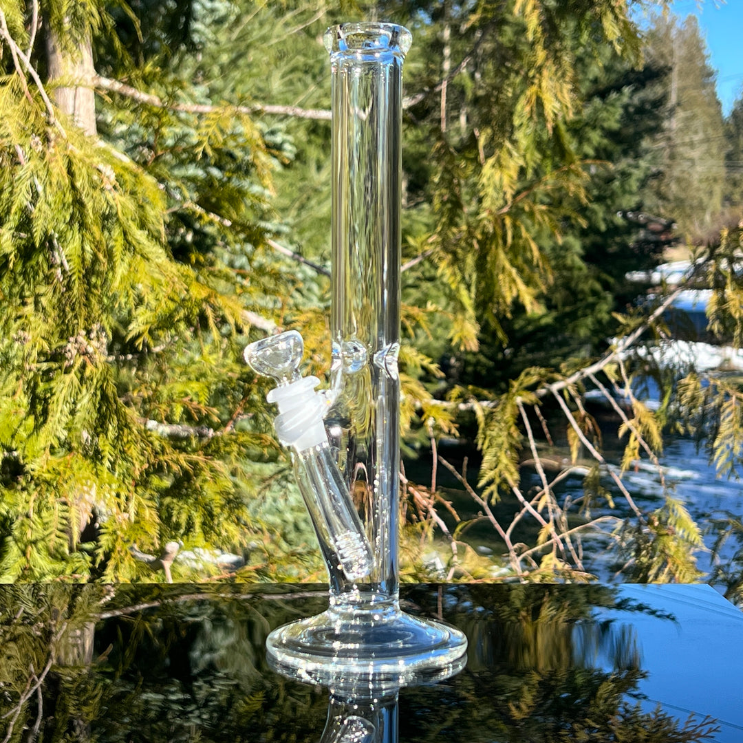 11" Straight Bong Glass Pipe Mary Jane's Glass