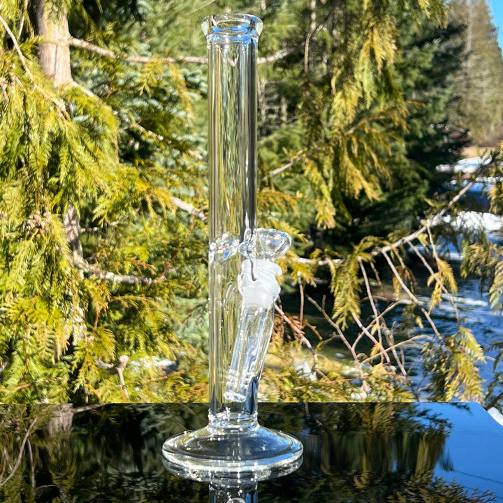 11" Straight Bong Glass Pipe Mary Jane's Glass