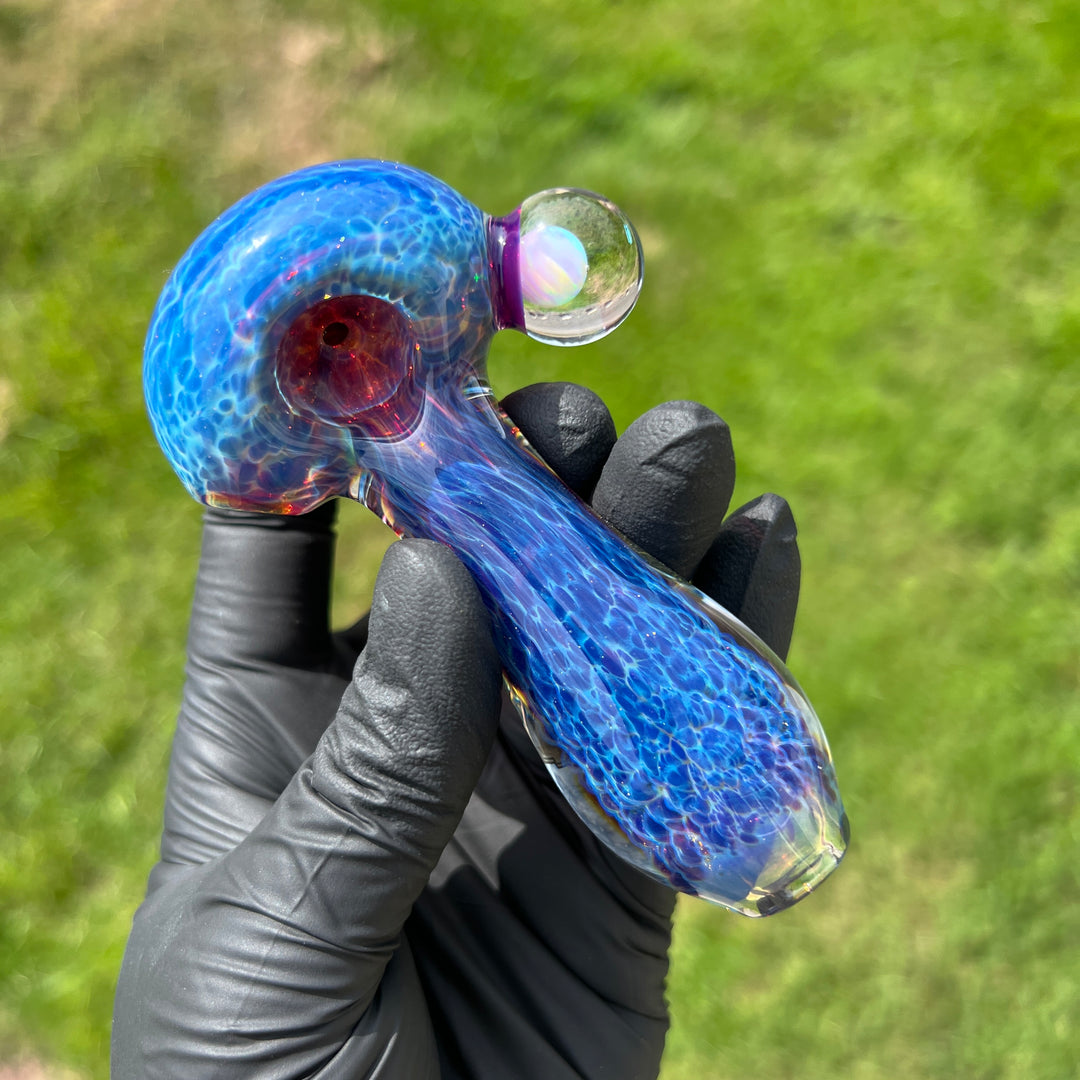 Purple Nebula Opal Pipe Glass Pipe Tako Glass   