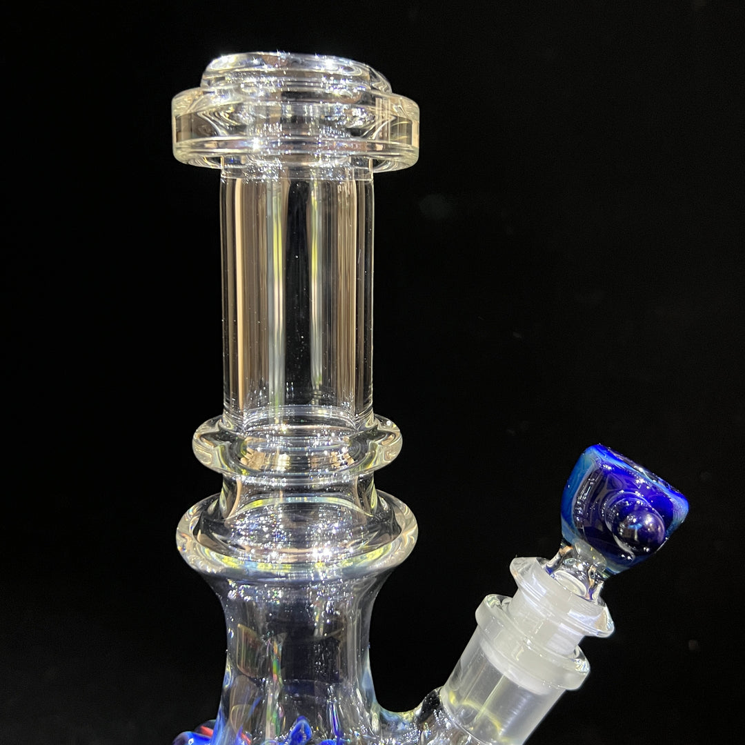 10" Purple Sable Frog Bong Glass Pipe Tako Glass   