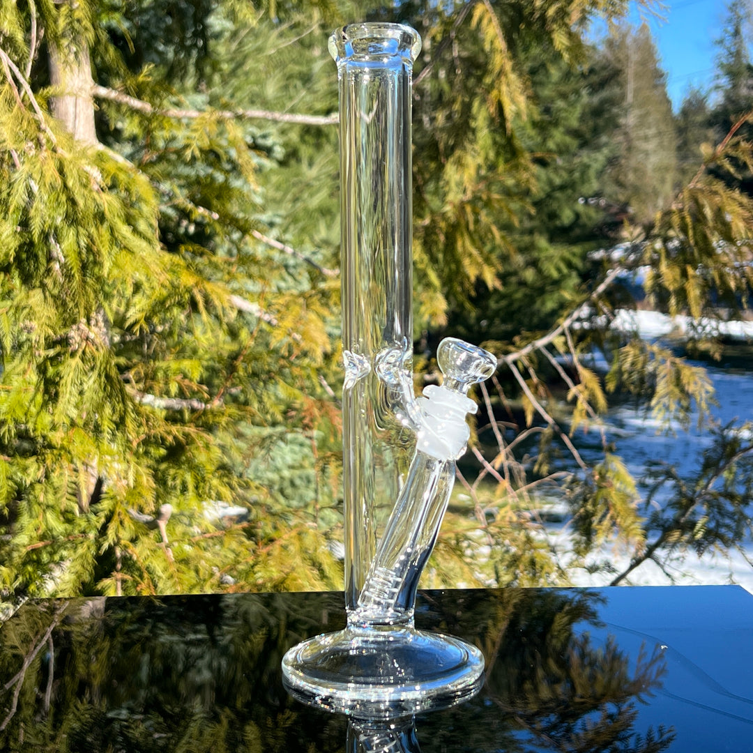 11" Straight Bong Glass Pipe Mary Jane's Glass