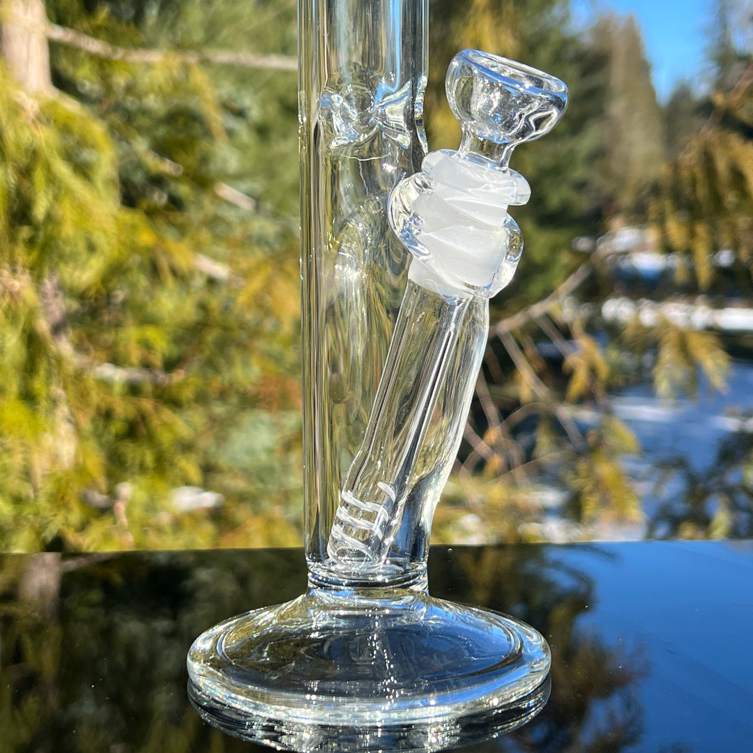 11" Straight Bong Glass Pipe Mary Jane's Glass