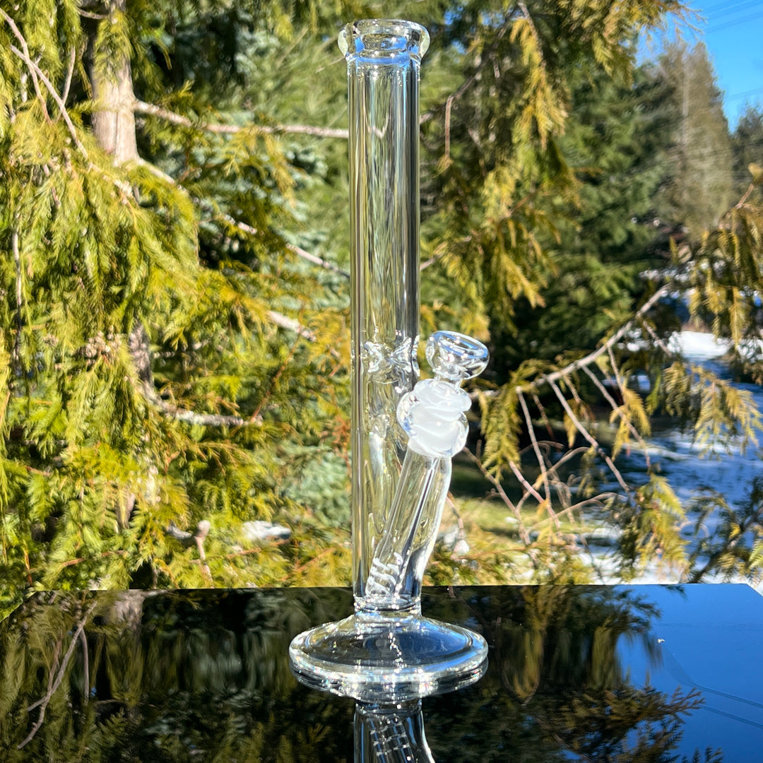 11" Straight Bong Glass Pipe Mary Jane's Glass