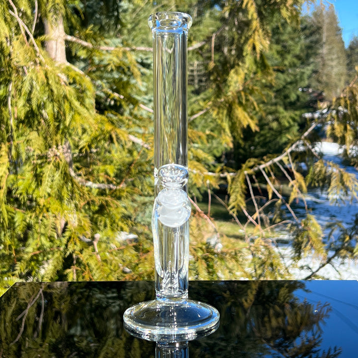 11" Straight Bong Glass Pipe Mary Jane's Glass