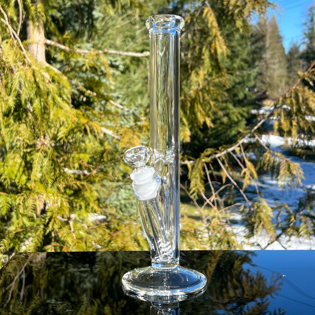 11" Straight Bong Glass Pipe Mary Jane's Glass