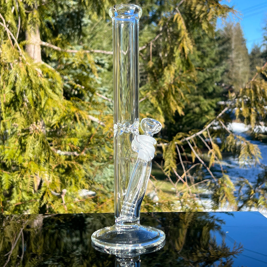 11" Straight Bong Glass Pipe Mary Jane's Glass