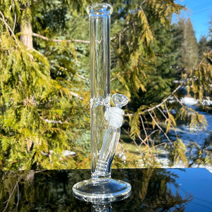 11" Straight Bong Glass Pipe Mary Jane's Glass