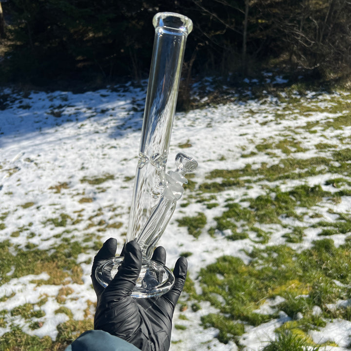 11" Straight Bong Glass Pipe Mary Jane's Glass