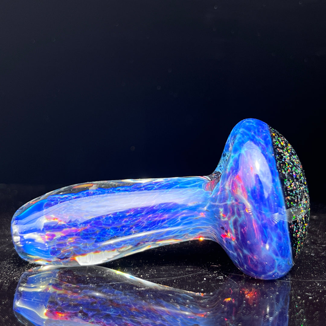 Purple Nebula Black Opal Galaxy Glass Pipe Tako Glass   