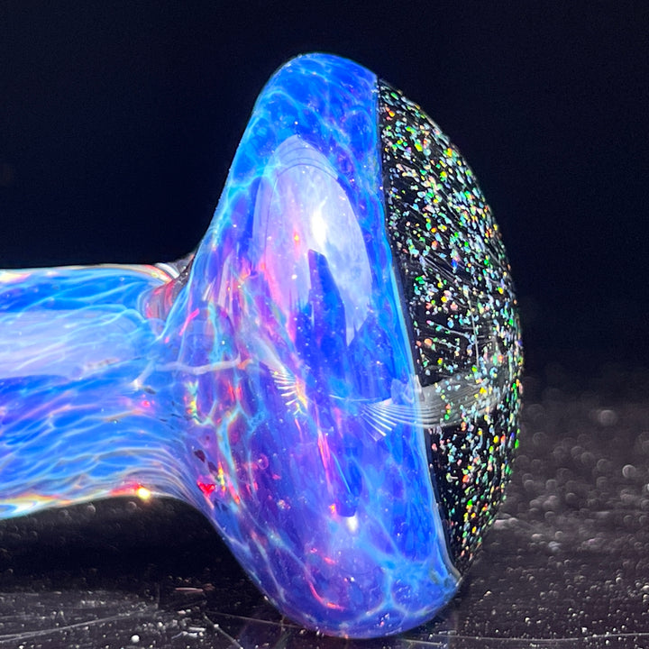 Purple Nebula Black Opal Galaxy Glass Pipe Tako Glass   