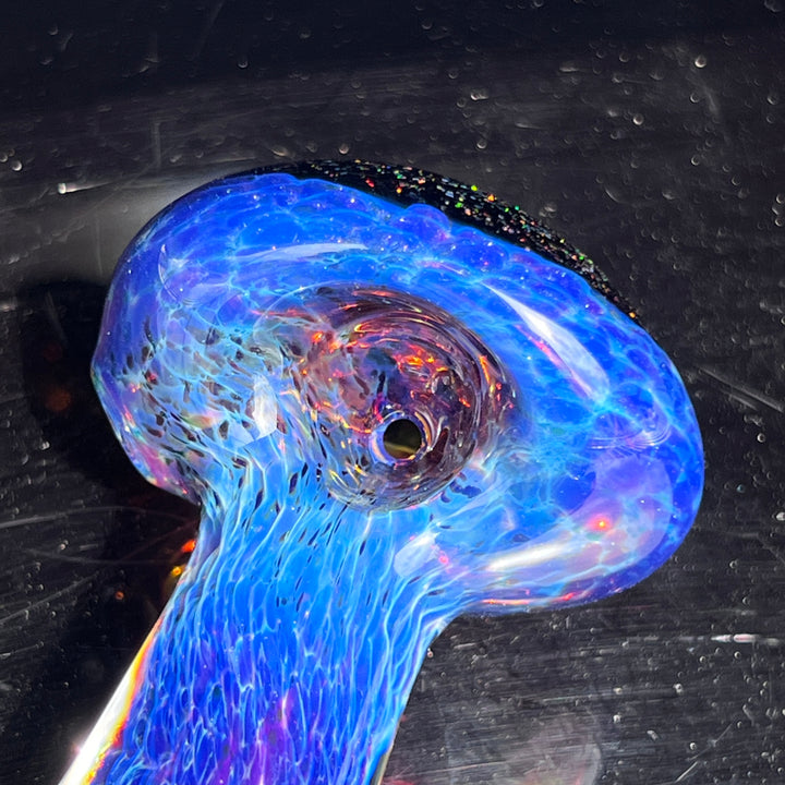 Purple Nebula Black Opal Galaxy Glass Pipe Tako Glass   