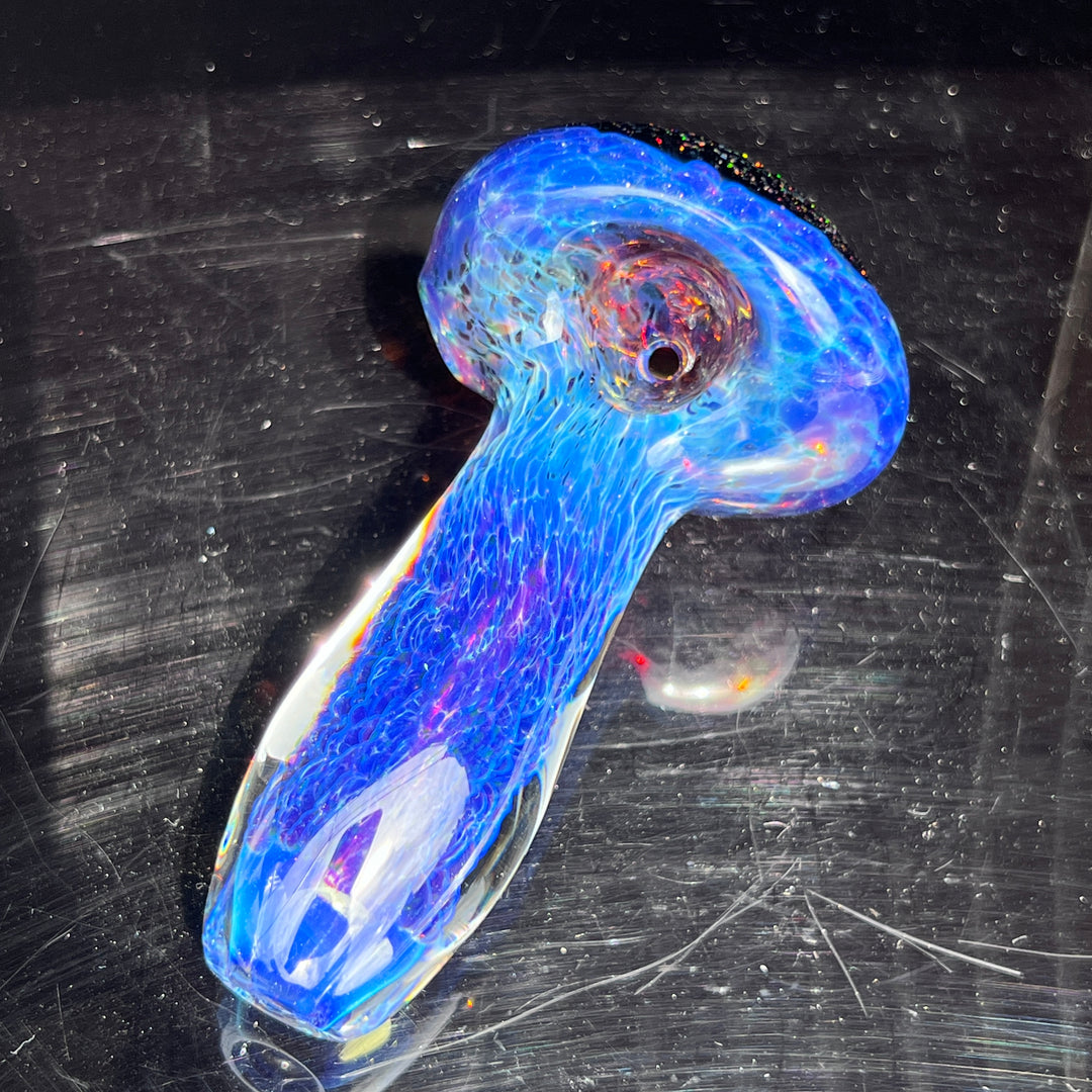 Purple Nebula Black Opal Galaxy Glass Pipe Tako Glass   