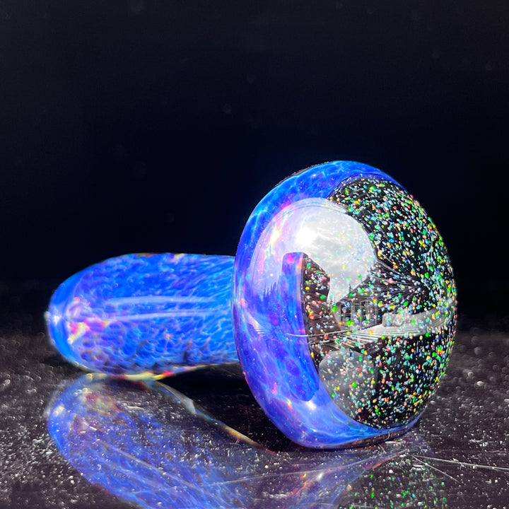 Purple Nebula Black Opal Galaxy Glass Pipe Tako Glass   