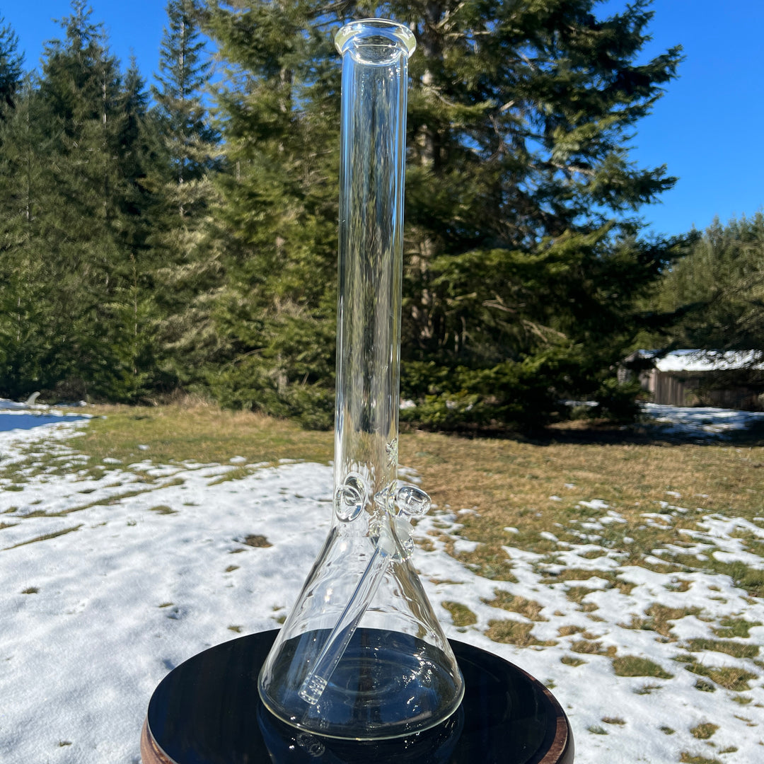 20" Beaker Bong Glass Pipe Mary Jane's Glass