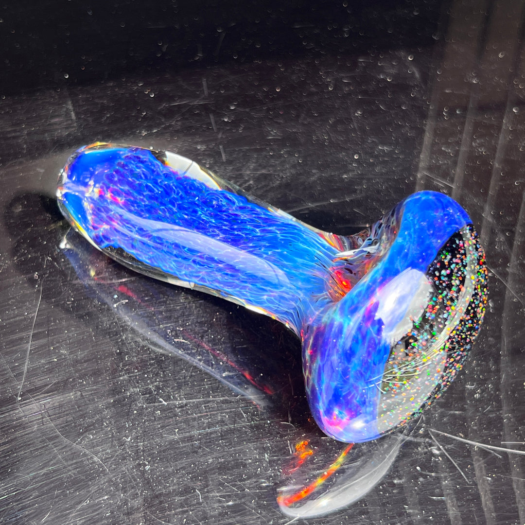 Purple Nebula Black Opal Galaxy Glass Pipe Tako Glass   