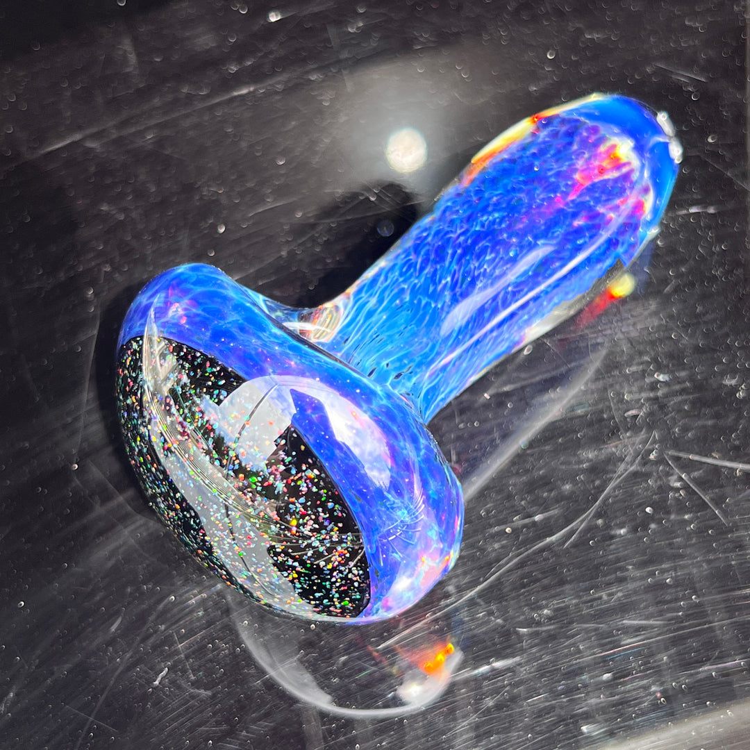 Purple Nebula Black Opal Galaxy Glass Pipe Tako Glass   