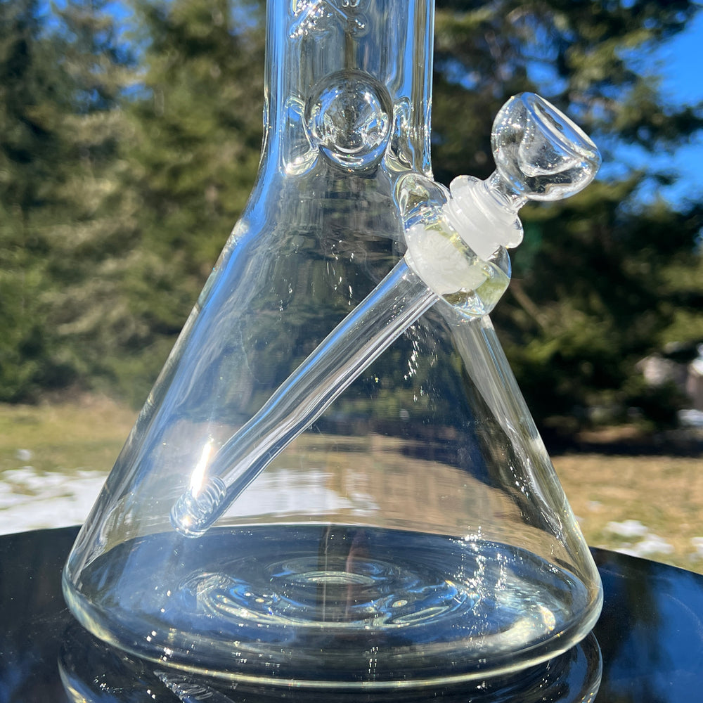 20" Beaker Bong Glass Pipe Mary Jane's Glass