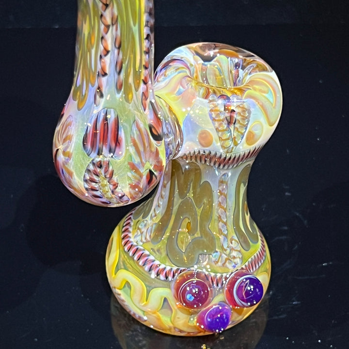 Sherlock Bubbler Glass Pipe Tiny Mike   