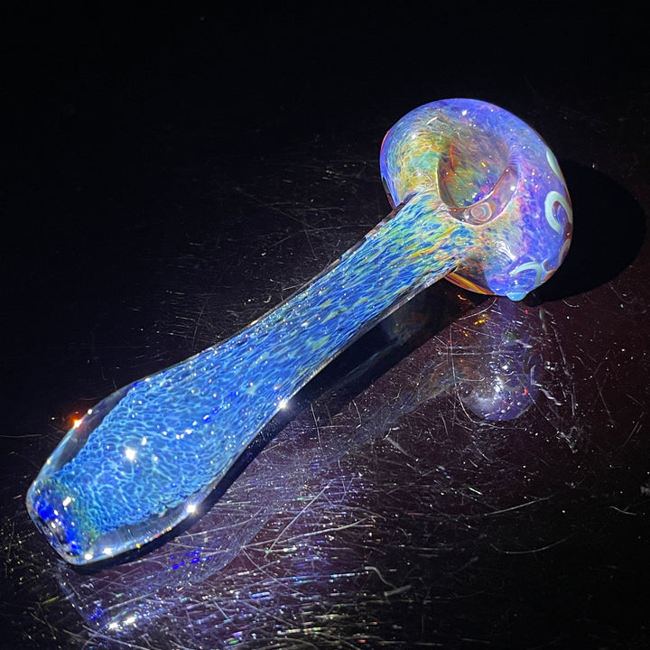 Purple Magic Frit Scribble Pipe Glass Pipe Beezy Glass   