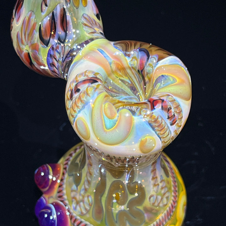 Sherlock Bubbler Glass Pipe Tiny Mike   