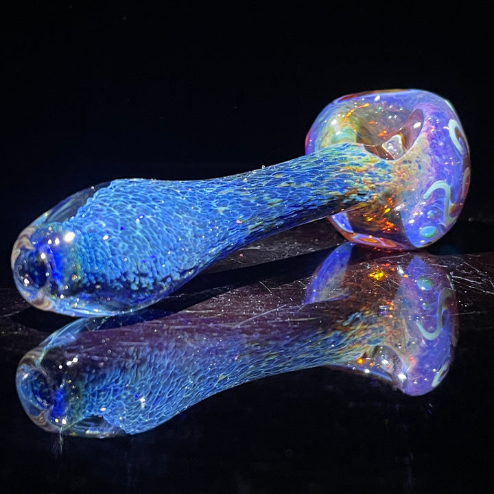 Purple Magic Frit Scribble Pipe Glass Pipe Beezy Glass   