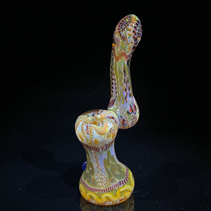 Sherlock Bubbler Glass Pipe Tiny Mike   