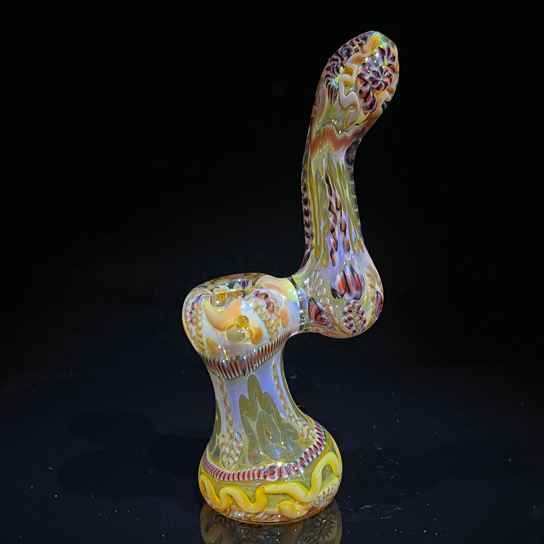 Sherlock Bubbler Glass Pipe Tiny Mike   