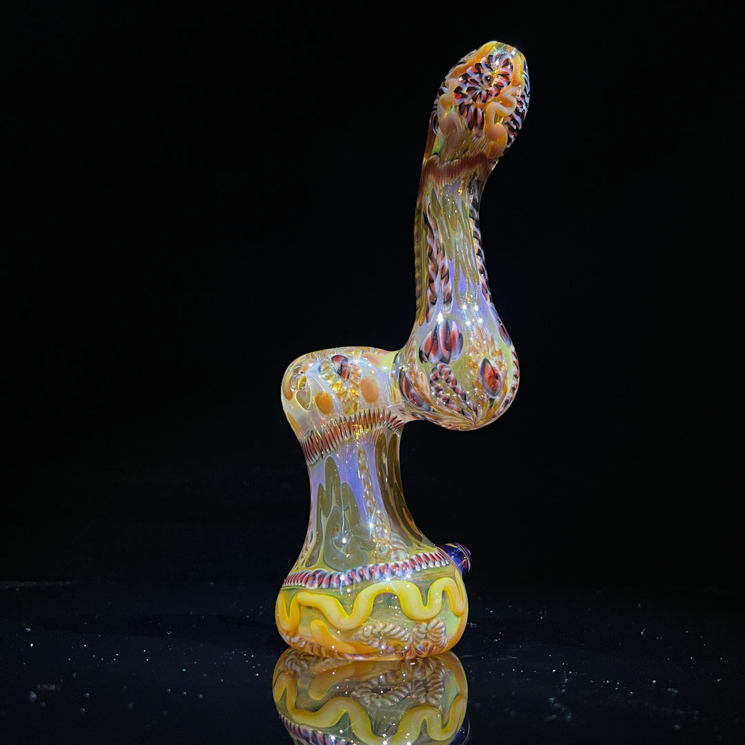 Sherlock Bubbler Glass Pipe Tiny Mike   