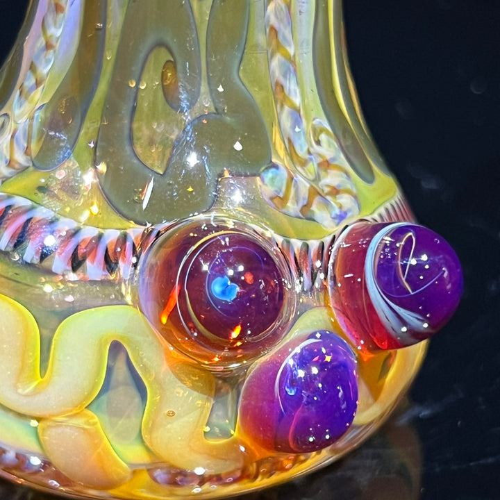 Sherlock Bubbler Glass Pipe Tiny Mike   