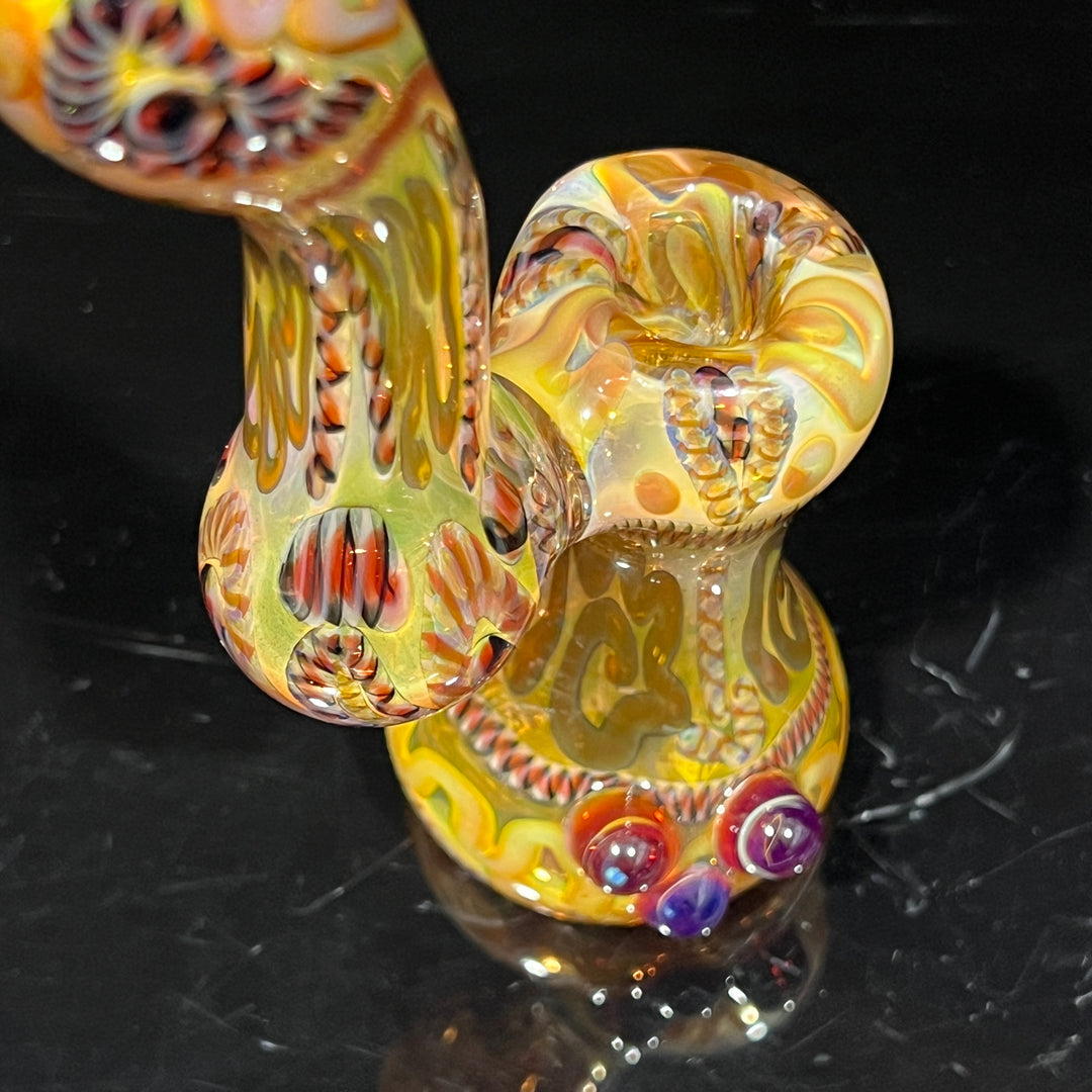 Sherlock Bubbler Glass Pipe Tiny Mike   