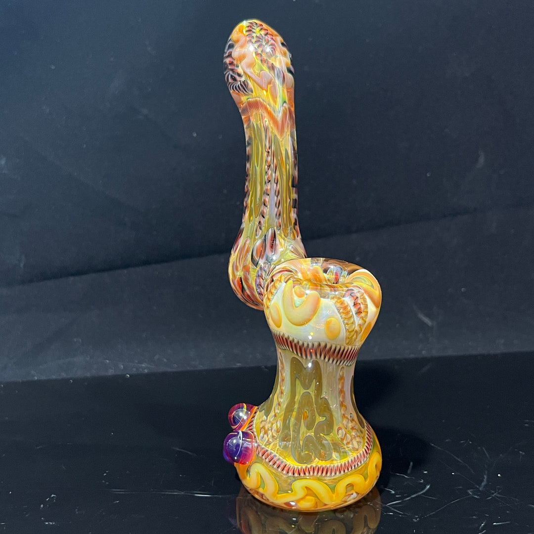 Sherlock Bubbler Glass Pipe Tiny Mike   