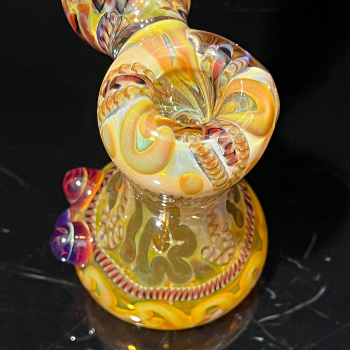 Sherlock Bubbler Glass Pipe Tiny Mike   