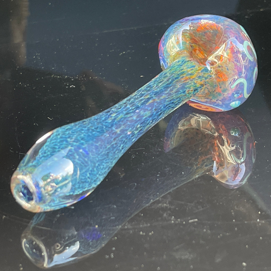 Purple Magic Frit Scribble Pipe Glass Pipe Beezy Glass   