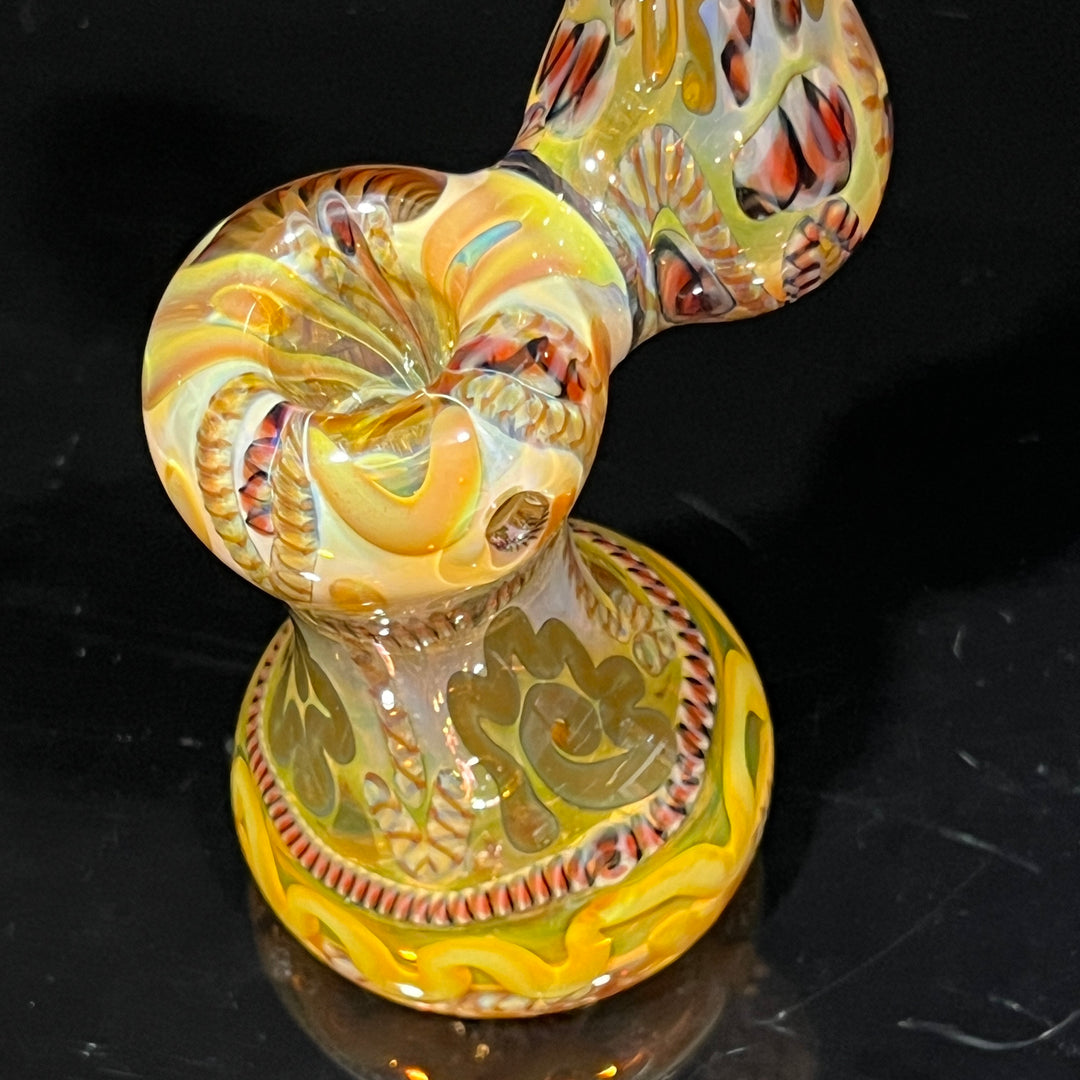 Sherlock Bubbler Glass Pipe Tiny Mike   