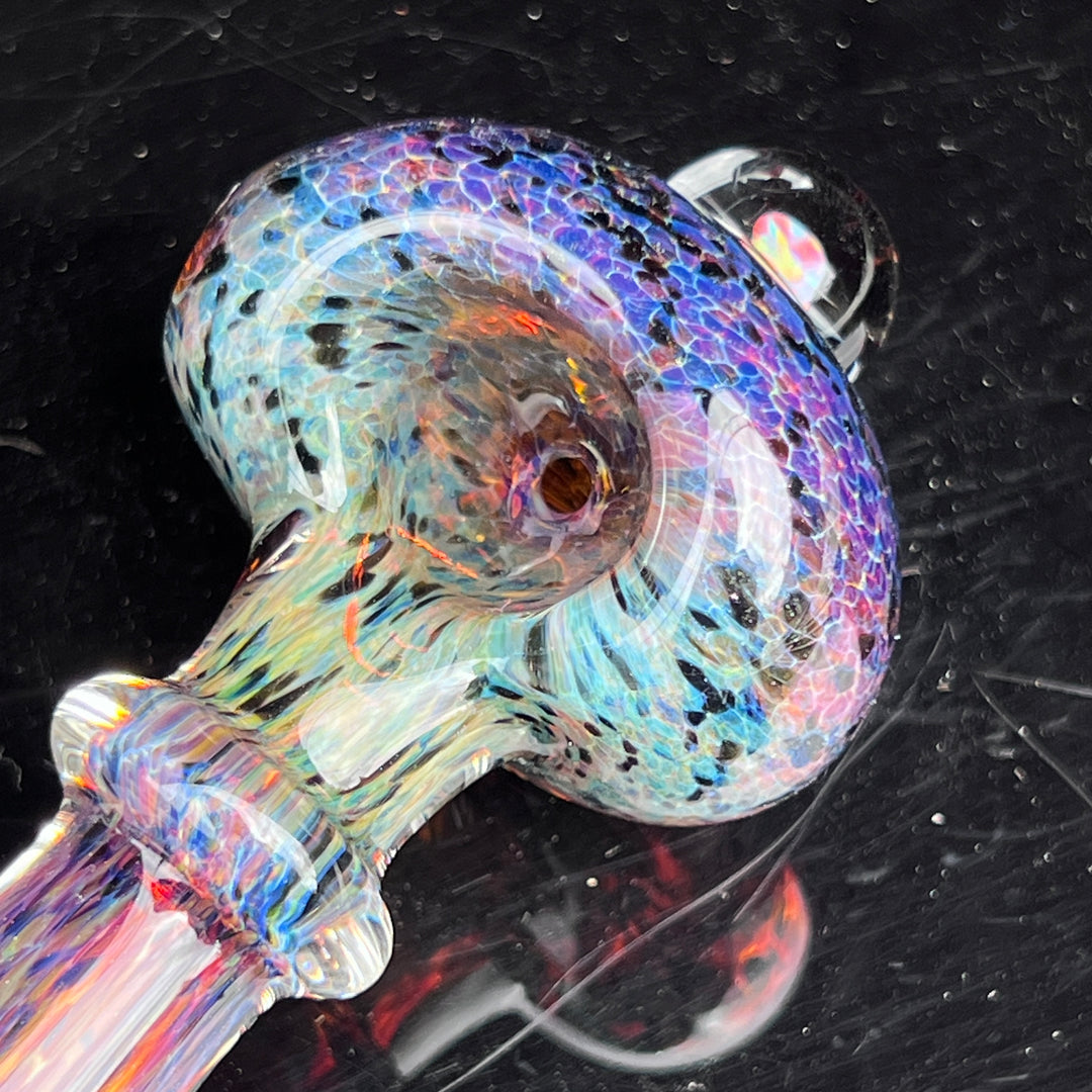 Purple Magic Opal Marble Pipe Glass Pipe Beezy Glass   