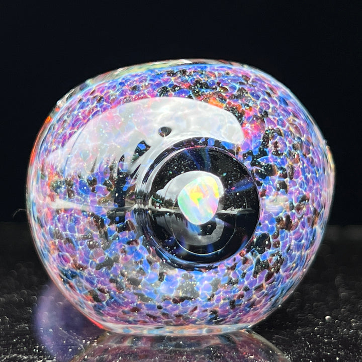 Purple Magic Opal Marble Pipe Glass Pipe Beezy Glass   