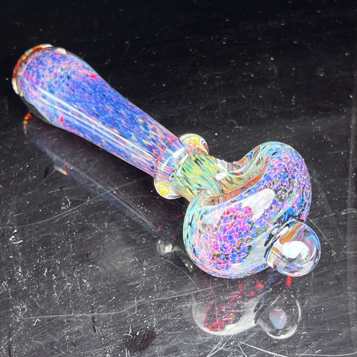 Purple Magic Opal Marble Pipe Glass Pipe Beezy Glass   