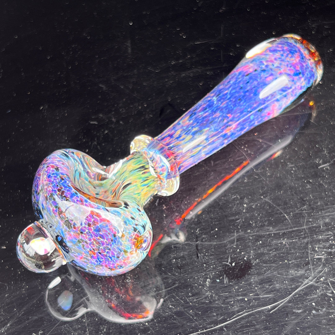 Purple Magic Opal Marble Pipe Glass Pipe Beezy Glass   