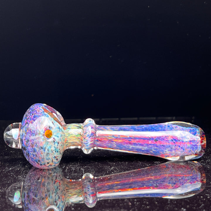 Purple Magic Opal Marble Pipe Glass Pipe Beezy Glass   