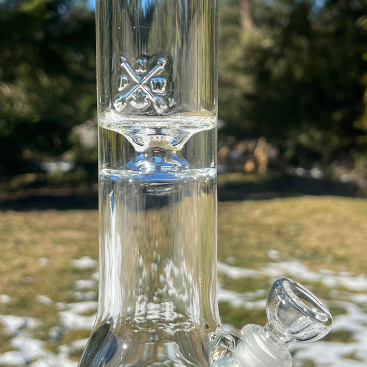 15" Beaker Bong Glass Pipe Mary Jane's Glass