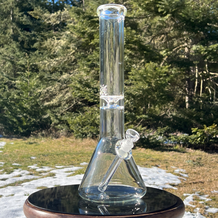 15" Beaker Bong Glass Pipe Mary Jane's Glass