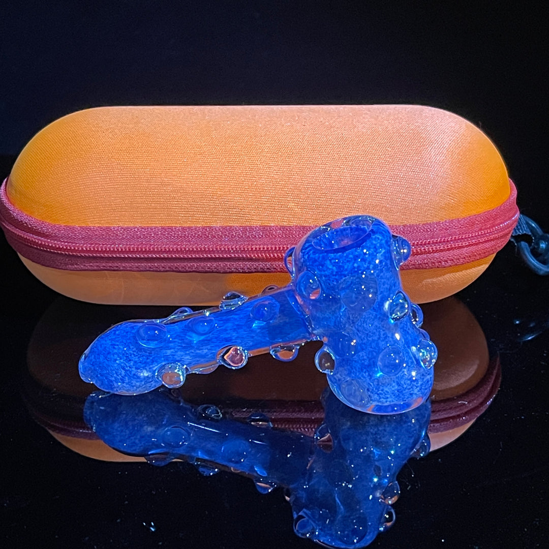 Sky Blue Marble Hammer + Case Combo Glass Pipe TG