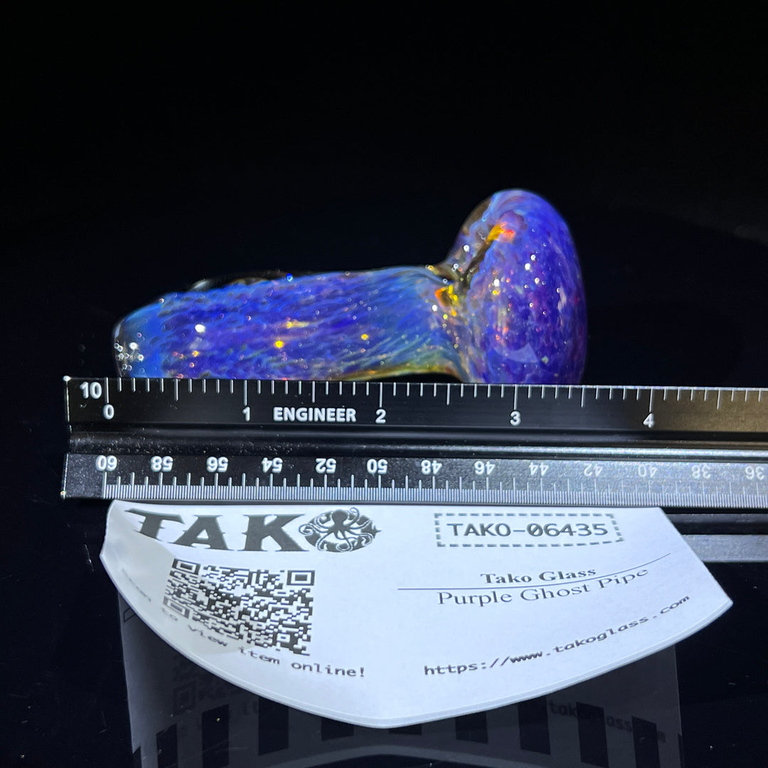 Purple Ghost Pipe Glass Pipe Tako Glass   