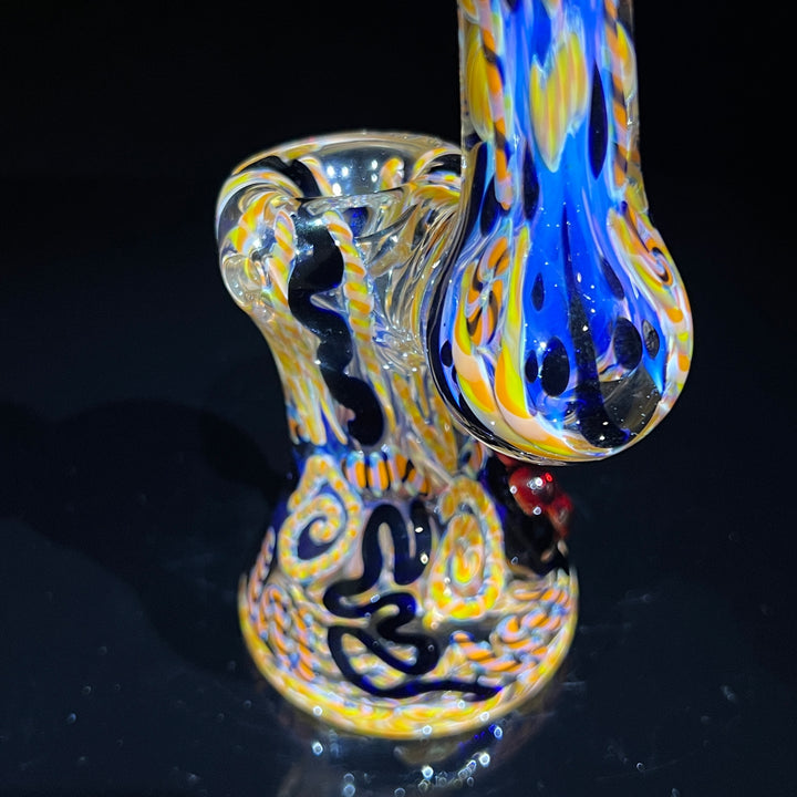 Sherlock Bubbler Glass Pipe Tiny Mike   