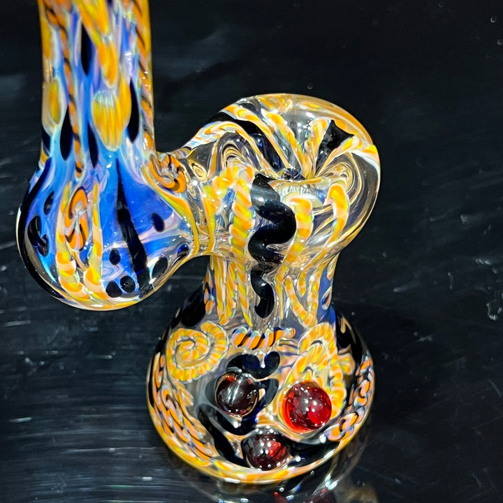 Sherlock Bubbler Glass Pipe Tiny Mike   