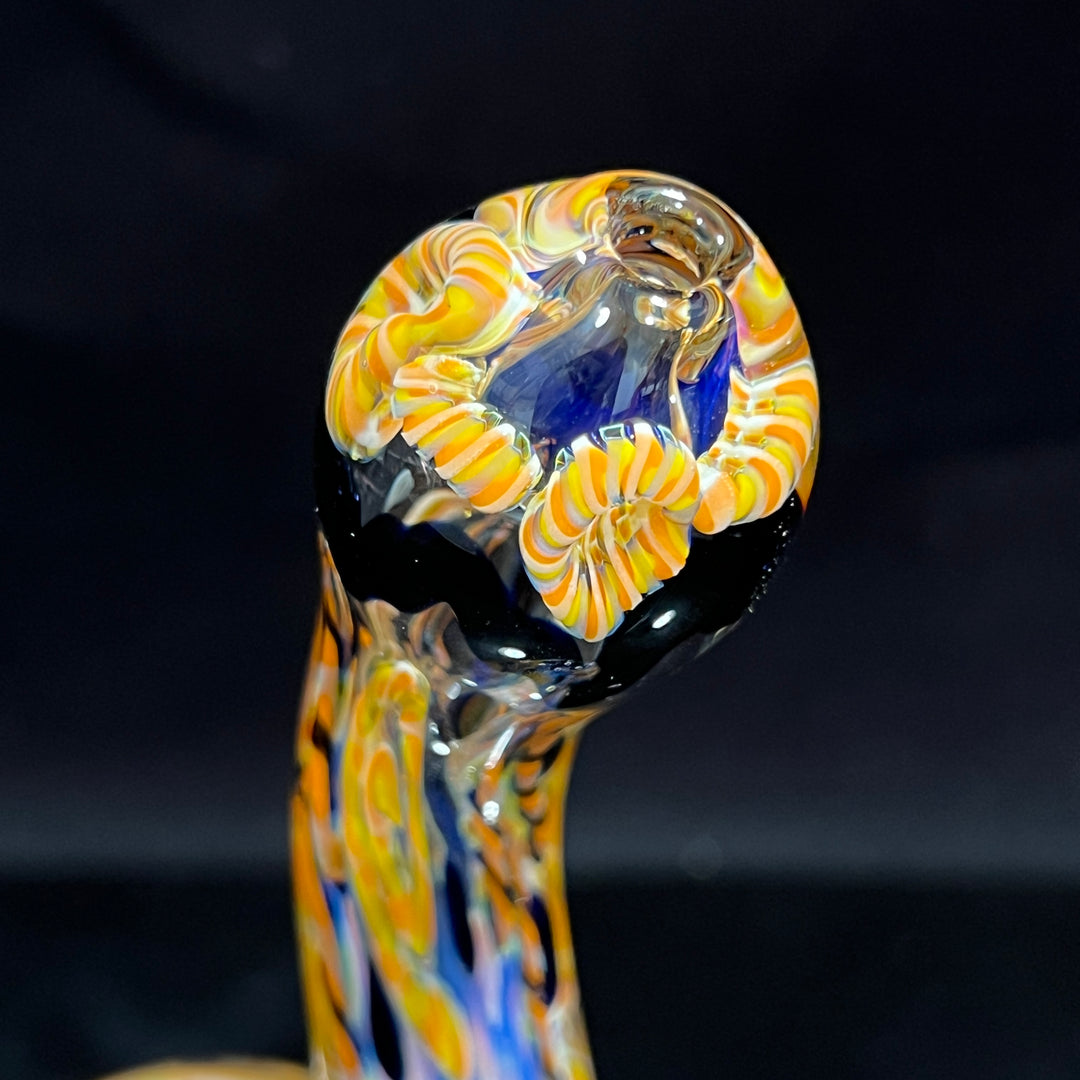 Sherlock Bubbler Glass Pipe Tiny Mike   