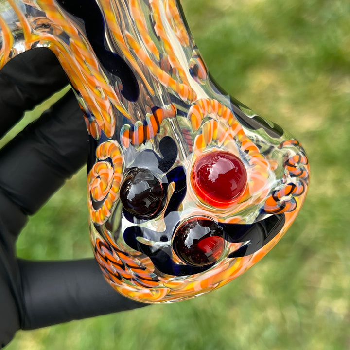 Sherlock Bubbler Glass Pipe Tiny Mike   