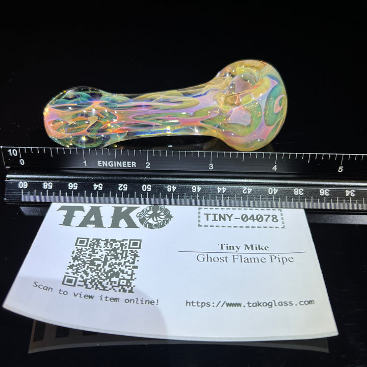 Ghost Flame Pipe Glass Pipe Tiny Mike   